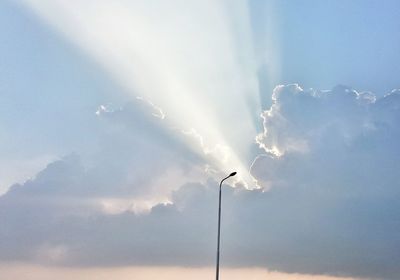 Low angle view of sky