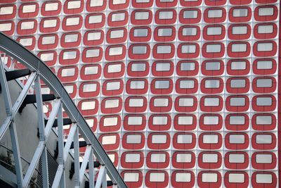 Full frame shot of modern office building