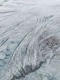 Sand art. the beach