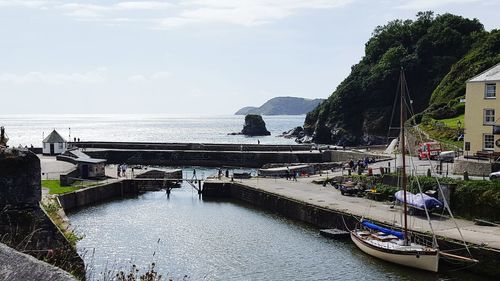 View of sea against sky