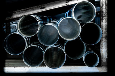 Close-up of pipes