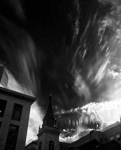 Low angle view of cathedral against sky