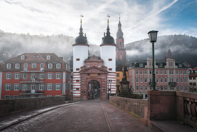 Buildings in city