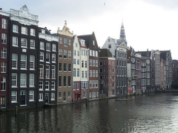 Buildings in city against sky