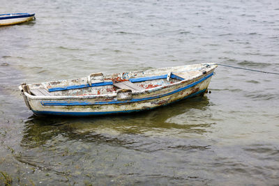 Boat in sea