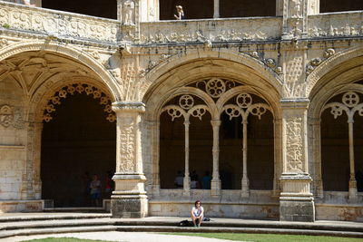 Facade of historic building