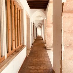 Corridor of building