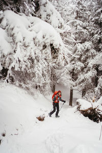 People skiing on snow