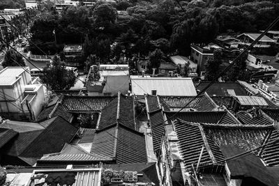 Built structure with trees in background
