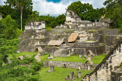 View of old ruins