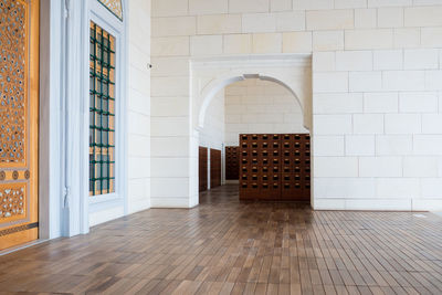 Interior view of the grand camlica mosque. new mosque in istanbul, turkey