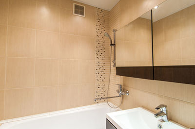 Interior of bathroom