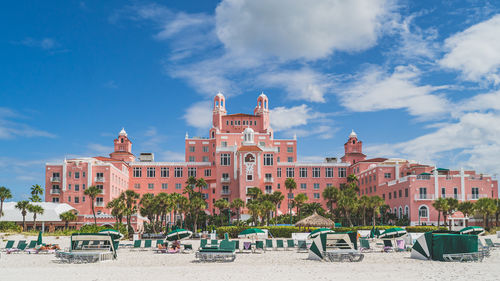 St. pete beach, florida october 22 2020 - the don cesar hotel along the gulf coast of florida