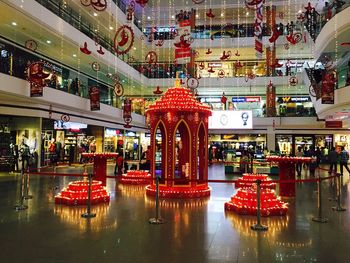 Interior of temple