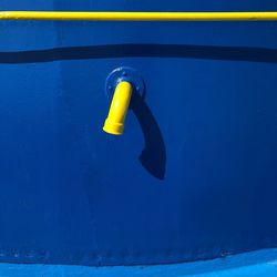 Close-up of yellow swimming underwater