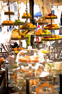 Market stall for sale in store