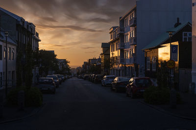 City street reykjavík 