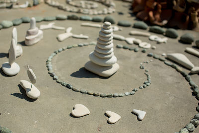 Close-up of chess pieces