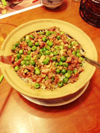 Close-up of food in bowl