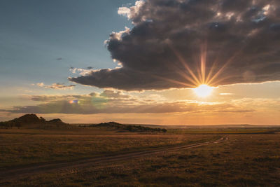 Sunset over greci