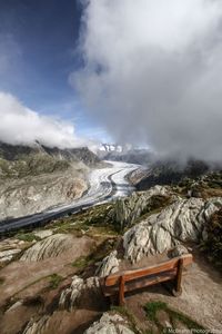 Scenic view of landscape during winter