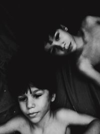 Portrait of cute girl