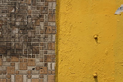 Full frame shot of brick wall