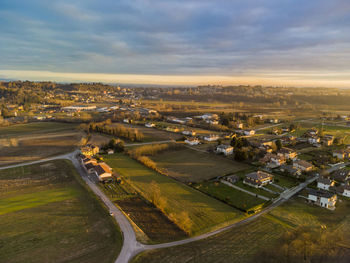 Sunset on the hills