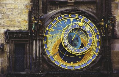 Detail of astronomical clock