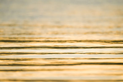 Close-up of rippled water