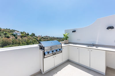 Low angle view of built structures