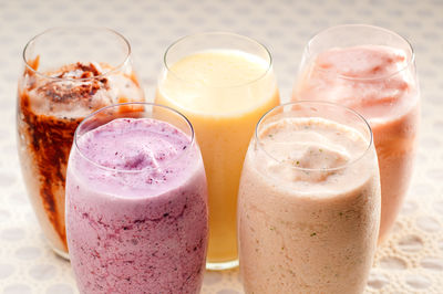 Close-up of drink on table