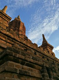 Low angle view of a temple