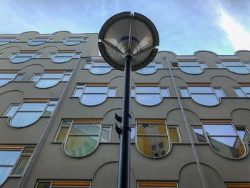 Low angle view of building against sky