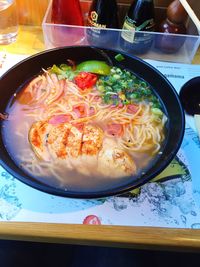 Close-up of food in bowl