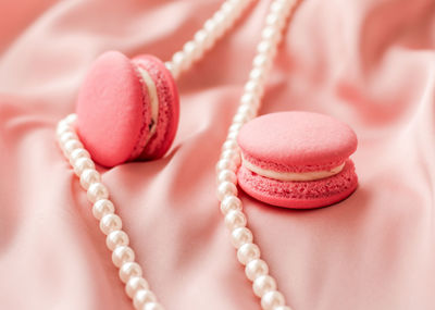 Close-up of pills on table