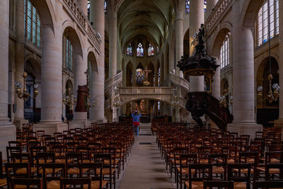 Interior of cathedral