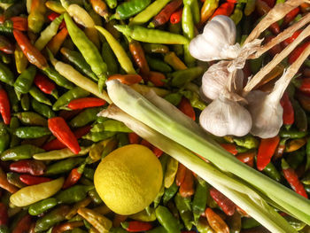 Full frame shot of vegetables