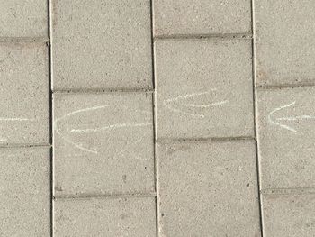 Full frame shot of tiled floor