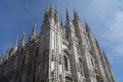 Low angle view of cathedral against sky