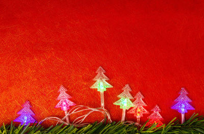 Illuminated christmas tree
