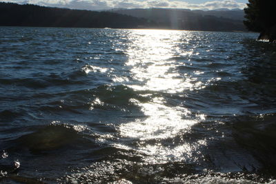 Scenic view of sea