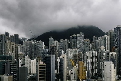 Cityscape against sky