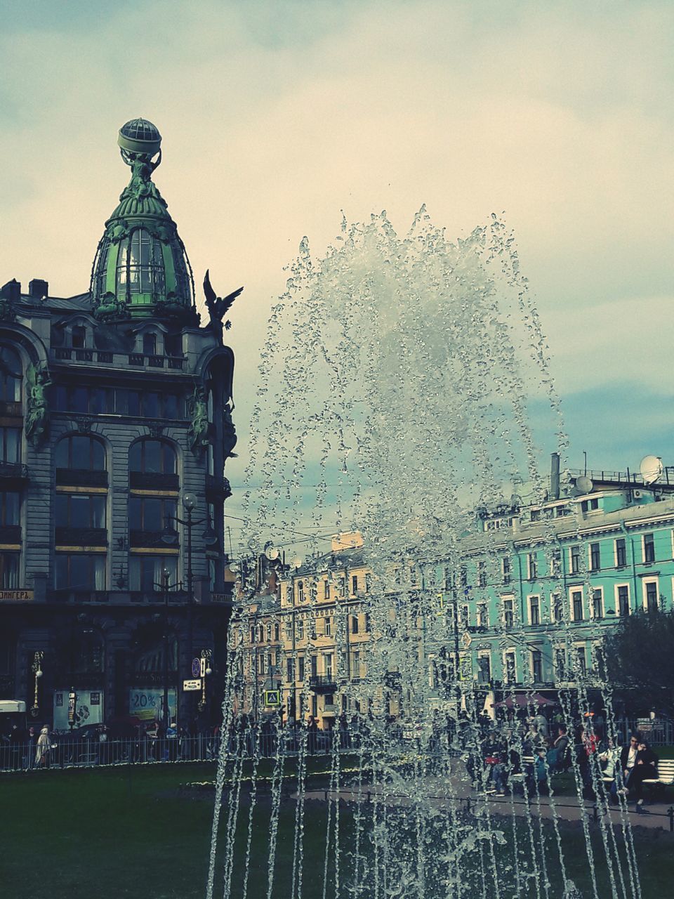 STATUE OF BUILDINGS IN CITY