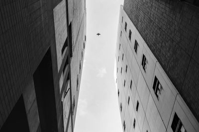 Low angle view of buildings against sky