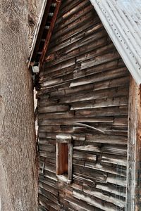 Low angle view of old building