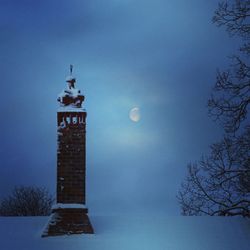 Clock tower against sky