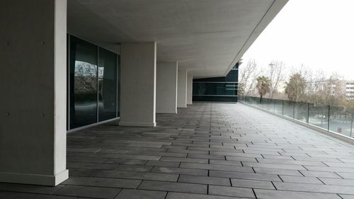 Corridor of building