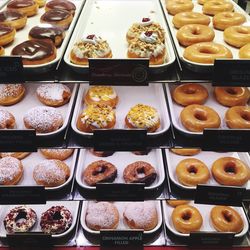 Full frame shot of food for sale