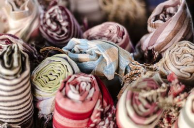 Full frame shot of multi colored vegetables for sale in market